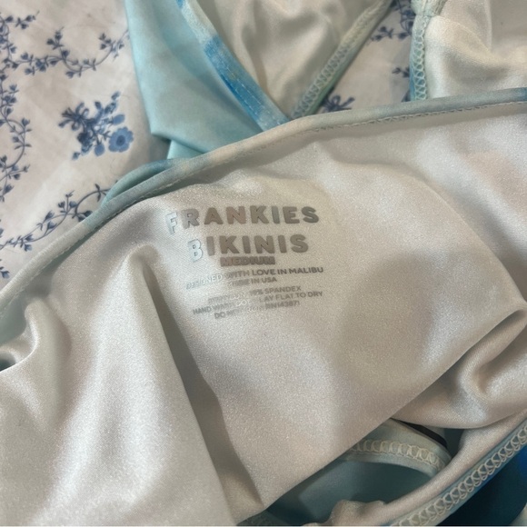 Frankie’s Bikinis | NWT Amanda Satin One Piece - Picture 5 of 9